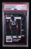 Ahmad Gardner 2022 Panini Chronicles Contenders Draft Picks Optic College Ticket #25 RC (PSA 8) at PristineAuction.com