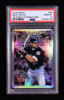 Mike Piazza 2016 Finest '96 Finest Intimidators Refractors #96FIMP (PSA 10) at PristineAuction.com