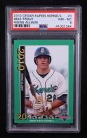 Michael Trout 2010 Cedar Rapidds Kernels Rising Alumni #3 RC (PSA 8) at PristineAuction.com
