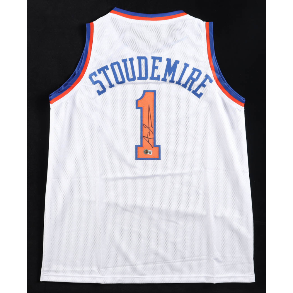 Amar'e Stoudemire Signed Jersey (Beckett) at PristineAuction.com