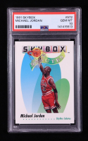 Michael Jordan 1991-92 SkyBox #572 SAL (PSA 10) at PristineAuction.com