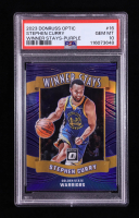 Stephen Curry 2023-24 Donruss Optic Winner Stays Purple #16 (PSA 10) at PristineAuction.com