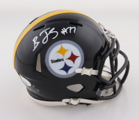 Broderick Jones Signed Steelers Speed Mini Helmet (JSA) at PristineAuction.com