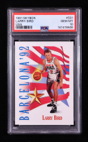Larry Bird 1991-92 SkyBox #531 USA (PSA 10) at PristineAuction.com