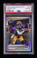 Jordan Love 2020 Donruss Optic Holo #154 RR RC (PSA 10) at PristineAuction.com