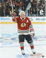 Bobby Hull Signed Blackhawks 16x20 Photo Inscribed "HOF 1983" (Beckett) at PristineAuction.com