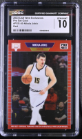 Nikola Jokic 2023 Leaf Web Exclusives Pro Set Red #PSG60 #64/89 (CGC 10) at PristineAuction.com