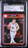 Nikola Jokic 2023 Leaf Web Exclusives Pro Set Red #PSG60 #23/89 (CGC 10) at PristineAuction.com
