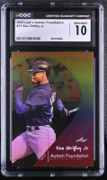 Ken Griffey Jr. 2023 Leaf x Autism Foundation #11 #145/1000 (CGC 10) at PristineAuction.com