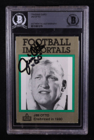 Jim Otto Signed 1985 Football Immortals #95 (BGS) at PristineAuction.com