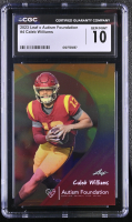 Caleb Williams 2023 Leaf x Autism Foundation #4 RC #132/1000 (CGC 10) at PristineAuction.com