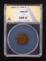 1868 Indian Head 1C Cent (ANACS FAIR 2) at PristineAuction.com