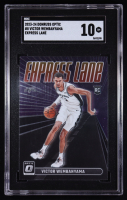 Victor Wembanyama 2023-24 Donruss Optic Express Lane #8 RC (SGC 10) at PristineAuction.com