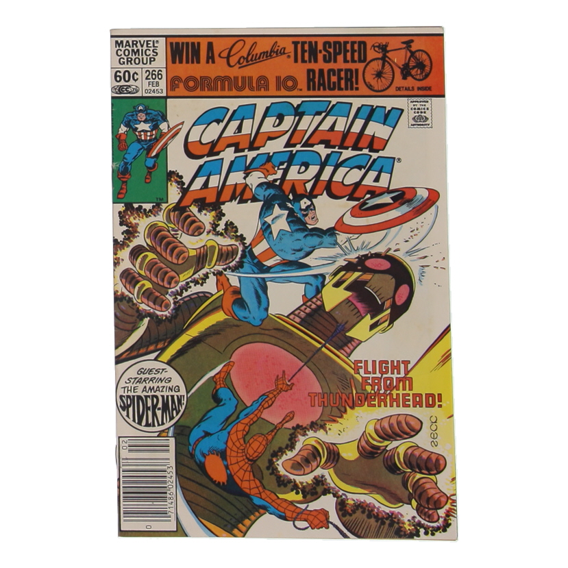 1982 "Captain America" Issue #266 Marvel Comic Book at PristineAuction.com 1982 "Captain America" Issue #266 Marvel Comic Book at PristineAuction.com