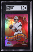 Tom Brady 2021 Panini Phoenix Flame Throwers Pink #17 #103/175 (SGC 10) at PristineAuction.com