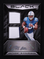 Anthony Richardson 2023 Panini Black Rookie Signature Materials #30 #71/99 RC at PristineAuction.com