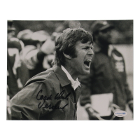 Dick Vermeil Signed Rams 8x10 Photo Inscribed "Coach" (AutographCOA) at PristineAuction.com