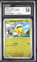 Captain Pikachu 2025 Pokemon TCG Scarlet & Violet Gem Pack Vol.1 Simplified Chinese #0703 Star Holo (CGC 10) at PristineAuction.com