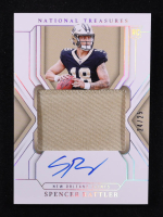 Spencer Rattler 2024 Panini National Treasures Patch Autograph Holo Silver #171 #24/25 RC at PristineAuction.com