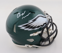 Quinyon Mitchell Signed Eagles Speed Mini Helmet (JSA) at PristineAuction.com