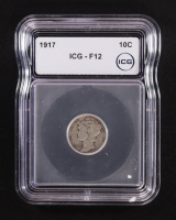 1917 Mercury 10C Silver Dime (IGC F12) at PristineAuction.com