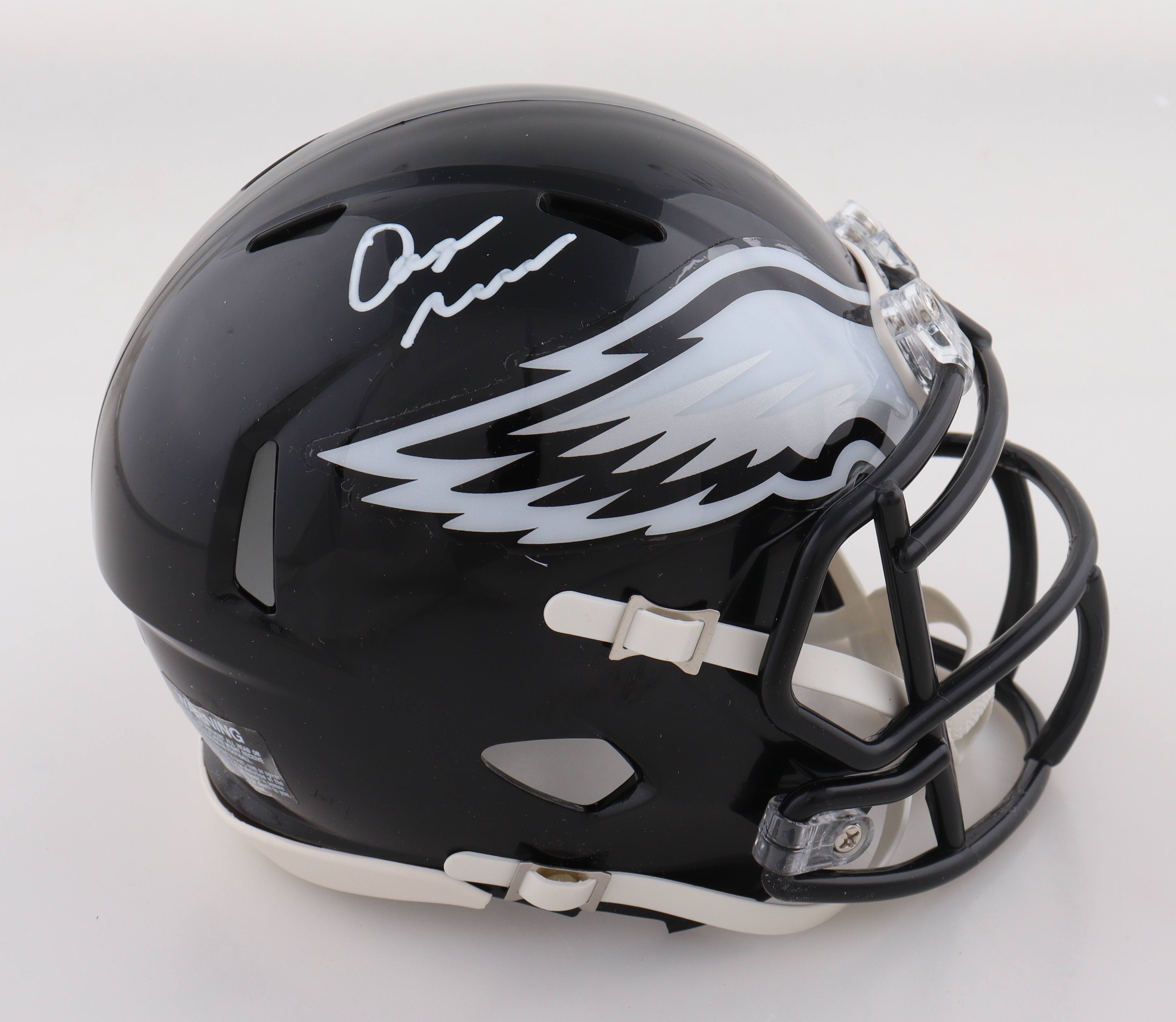 Quinyon Mitchell Signed Eagles Speed Mini Helmet (JSA) at PristineAuction.com Quinyon Mitchell Signed Eagles Speed Mini Helmet (JSA) at PristineAuction.com