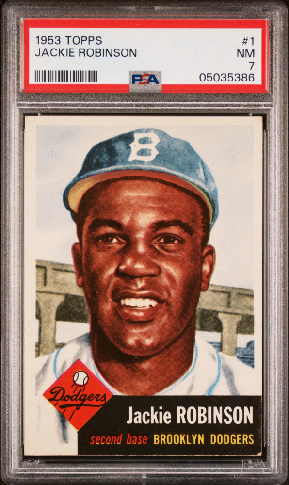 Jackie Robinson 1953 Topps #1 (PSA 7)