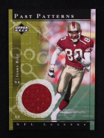 Jerry Rice 2001 Upper Deck Legends Past Patterns Jerseys #PPJR at PristineAuction.com