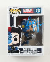 Rebecca Romijn Signed "Marvel" #217 Mystique Bobble-Head Funko Pop! Vinyl Figure (PSA) at PristineAuction.com