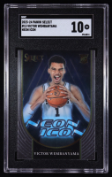 Victor Wembanyama 2023-24 Select Neon Icon #13 RC (SGC 10) at PristineAuction.com