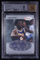 Kobe Bryant 1999 SAGE Autographs Silver #A9 #17/50 (BGS 9 | Auto 10) at PristineAuction.com