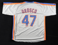 Jesse Orosco Signed Jersey Inscribed "Last Out" & "86 WSC" (PSA) at PristineAuction.com