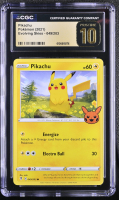 Pikachu 2021 Pokemon Evolving Skies #49 (CGC 10 | Pristine Black Label) at PristineAuction.com