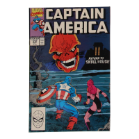 1990 "Captain America" Issue #370 Marvel Comic Book at PristineAuction.com