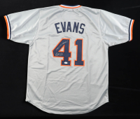 Darrell Evans Signed Jersey Inscribed "1984 W.S. Champs! (JSA) at PristineAuction.com