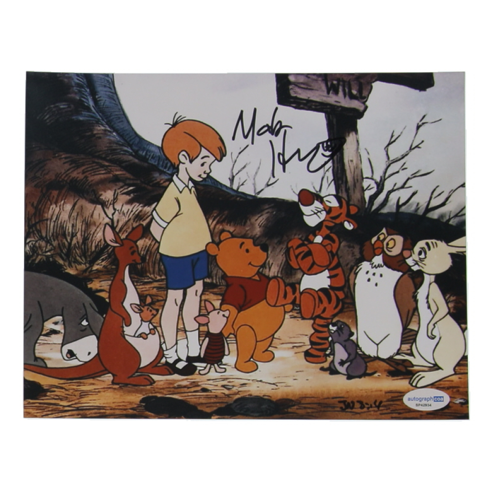 Mark Henn Signed "Winnie the Pooh" 8x10 Photo (AutographCOA) at PristineAuction.com