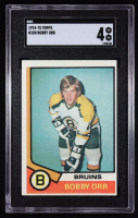 Bobby Orr 1974-75 Topps #100 (SGC 4) at PristineAuction.com