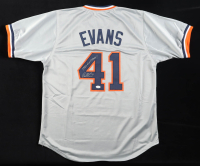 Darrell Evans Signed Jersey Inscribed "1984 W.S. Champs! (JSA) at PristineAuction.com