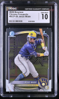 Jesus Made 2025 Bowman Chrome Prospects #BCP50 RC (CGC 10) at PristineAuction.com