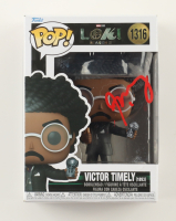 Jonathan Majors Signed "Loki Season 2" #1316 Victor Timely (1893) Funko Pop! Vinyl Figure (PSA) at PristineAuction.com