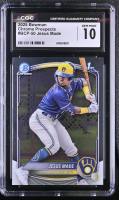 Jesus Made 2025 Bowman Chrome Prospects #BCP50 RC (CGC 10) at PristineAuction.com