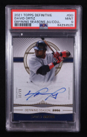 David Ortiz 2021 Topps Definitive Collection Defining Seasons Auto #DSAC-DO #11/15 (PSA 9) at PristineAuction.com