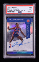 Dennis Rodman 2021-22 Panini Origins Award-Winning Autographs #1 (PSA 9) at PristineAuction.com