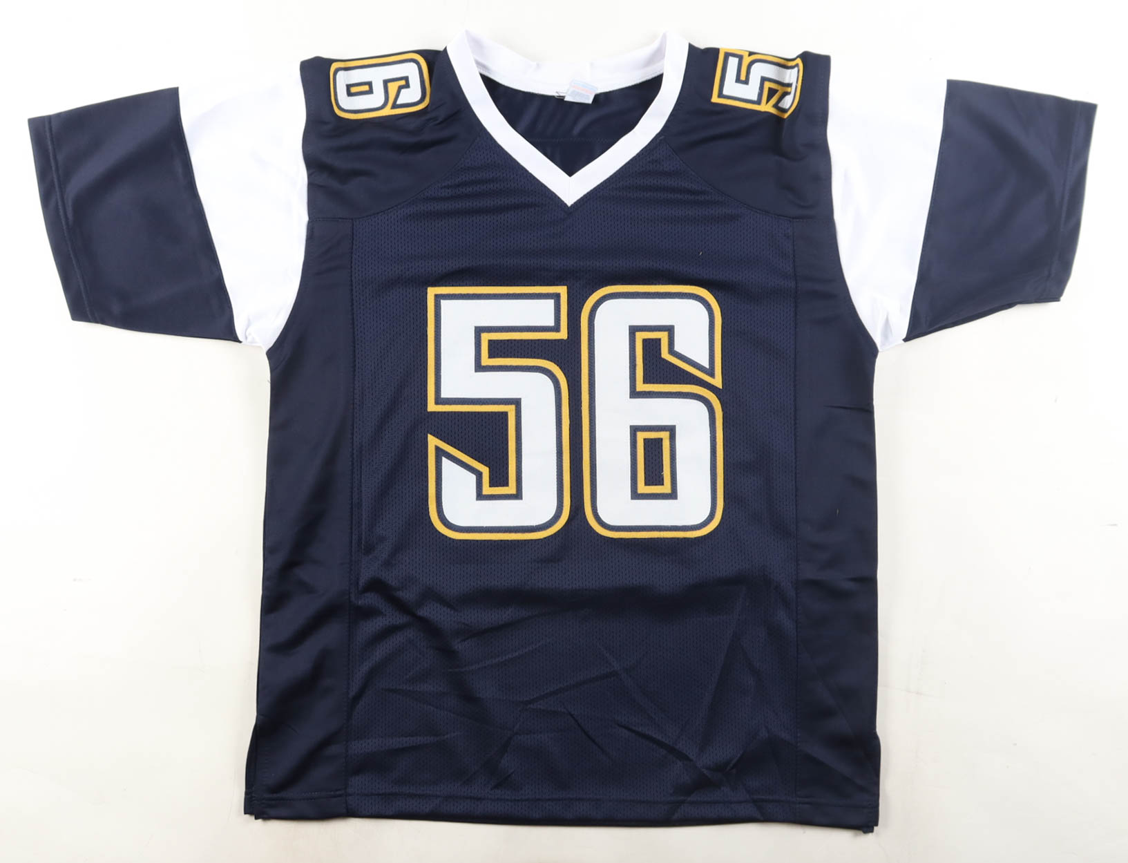 Shawne Merriman Signed Jersey (JSA) at PristineAuction.com Shawne Merriman Signed Jersey (JSA) at PristineAuction.com