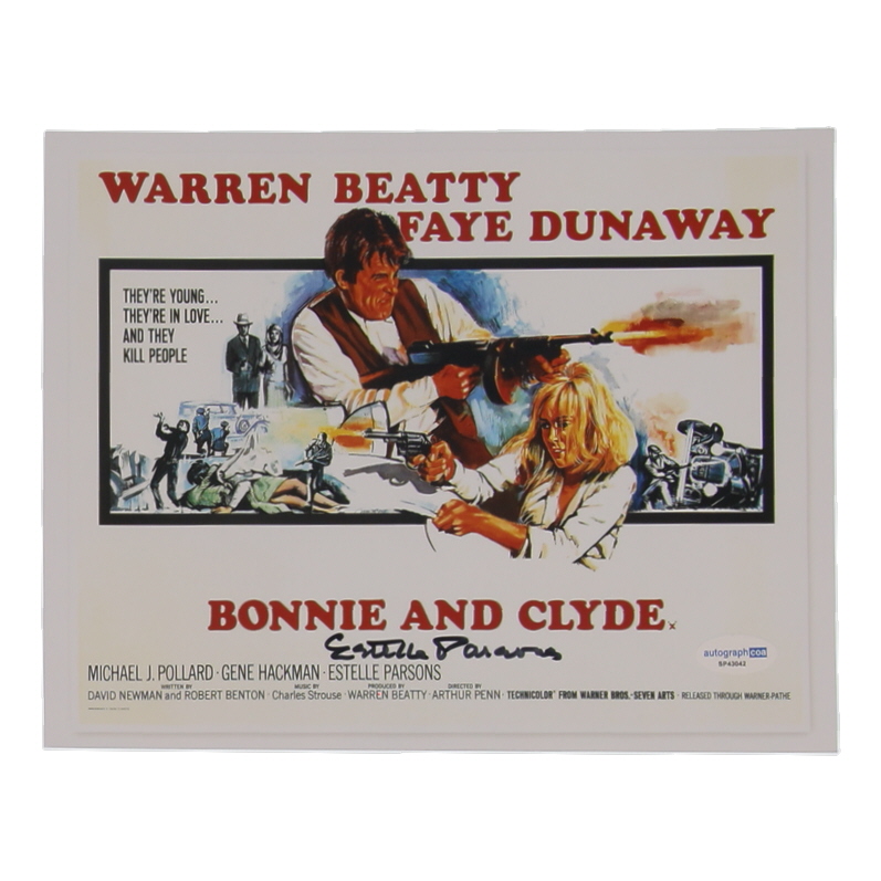Estelle Parsons Signed "Bonnie and Clyde" 8x10 Photo (AutographCOA) at PristineAuction.com Estelle Parsons Signed "Bonnie and Clyde" 8x10 Photo (AutographCOA) at PristineAuction.com