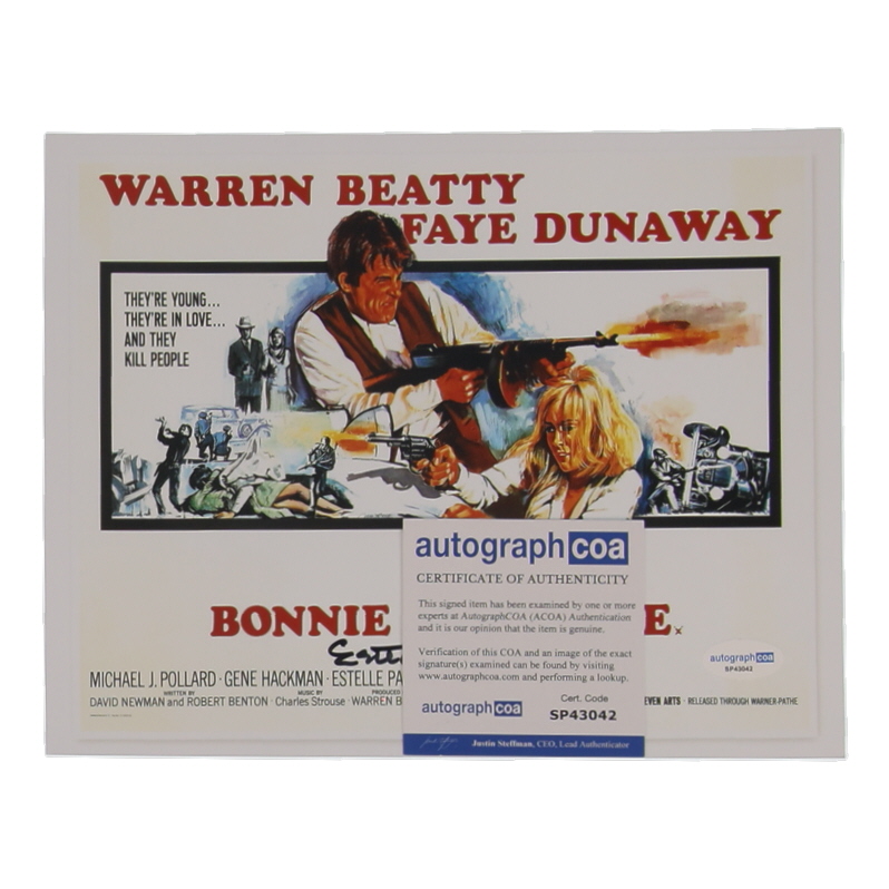 Estelle Parsons Signed "Bonnie and Clyde" 8x10 Photo (AutographCOA) at PristineAuction.com Estelle Parsons Signed "Bonnie and Clyde" 8x10 Photo (AutographCOA) at PristineAuction.com