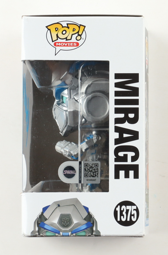 Pete Davidson Signed "Transformers: Rise of the Beasts" #1375 Mirage Funko Pop! Vinyl Figure (SWAU) at PristineAuction.com Pete Davidson Signed "Transformers: Rise of the Beasts" #1375 Mirage Funko Pop! Vinyl Figure (SWAU) at PristineAuction.com