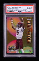 Jayden Daniels  2024 Topps Chrome All Etch Gold Refractors #CAEJD #16/50 RC (PSA 10) at PristineAuction.com