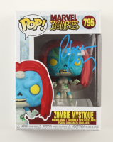 Rebecca Romijn Signed "Marvel Zombies" #795 Zombie Mystique Bobble-Head Funko Pop! Vinyl Figure (PSA) at PristineAuction.com