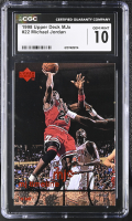 Michael Jordan 1998 Upper Deck MJx #22 (CGC 10) at PristineAuction.com